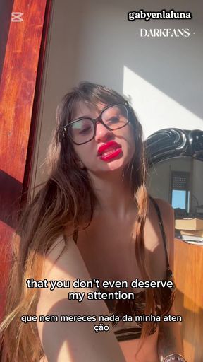 POV Small Penis Humiliation, Spit &amp; Pissing - 9 Min Extended Preview