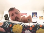 Fox tail butt plug and tasting my ass