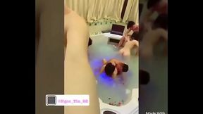 Vietnam bath together