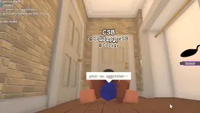Rough Anal Encounter Ends in Deep Creampie from Huge Rod – Roblox Gay Porn