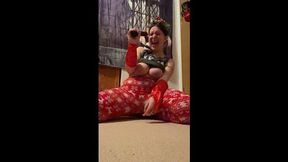 Christmas Dildo Lipsync