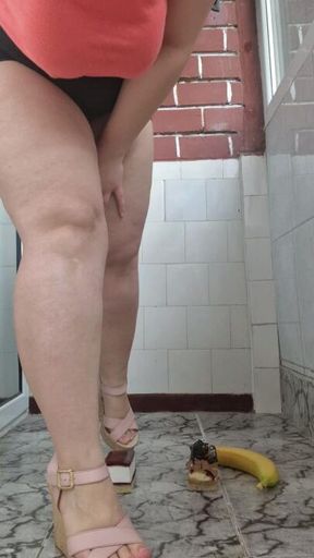 Watch me crush you dessert like I'd crush your spineless body, you slave