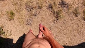 Nude POV cumshot