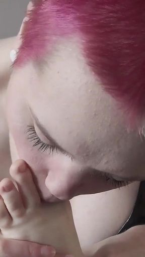 Foot Piggy's Treat - Self Toe Sucking JOI - Ezra Faith