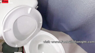 Hot Blonde Babe Shares Bathroom With You And Gives A POV Fuck Before Leaving For Work