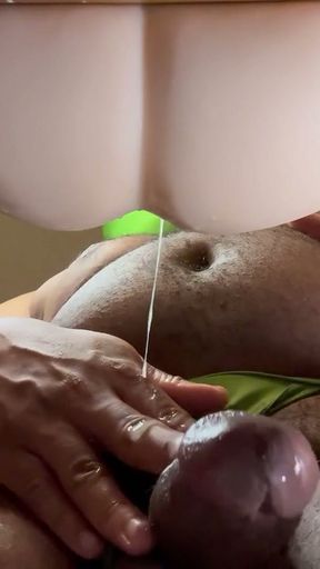 Batecation Fun: Big Masked Man Humping Sex Doll Until He Shoots a Moaning Messy Cumshot   Clip 3