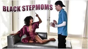 Black Step Mom Compilation Featuring Diamond Jackson, Misty Stone and Naomi Foxxx