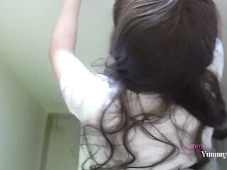 MY TEACHER DISCOVER ME IN THE BATHROOMS AND TAKES DOWN MY PANTS FOR NOT BEING ON TIME TO MY CLASS - I SKIP HIS CLASSES AND THE TEACHER CAUGHT ME FOR NOT DOING THE ASSIGNMENTS