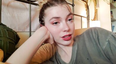 Ex GF sneaky FaceTime big tits cum gush heavy breathing joi solo