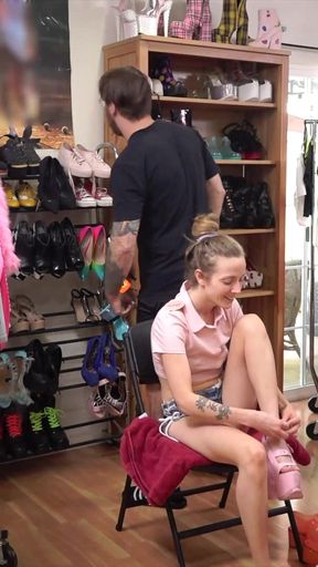 Bts - Skinny Karla Kush Is Horny for Bryan Gozzling's Rough Sex!