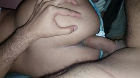 siempre sone tener una enorme polla en mi culo, mi primer sexo anal!!