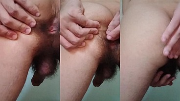 Annajuliamoonmoon mostra o cuzinho virgem, querendo leite dentro