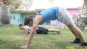 Flex For Your Old Man - FamilyDick