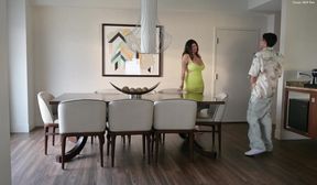Mom Big Ass latina drains me trocken unter freunden