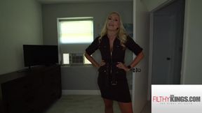 FilthyPov - My Blonde Stepmom Got Mad At Me And Then LET ME FUCK HER !
