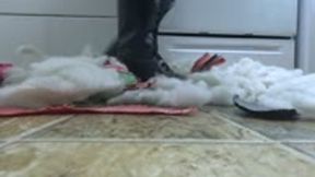 foot domination - Toy Car Destruction Under My Sexy, Unforgiving Boots, stomping, crush, female domination   1080 smaller