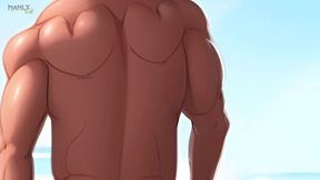 step gay dad series - surfs up - clothing optional!
