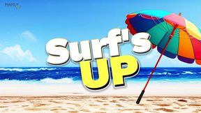 step gay dad series - surfs up - clothing optional!
