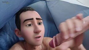 step gay dad series - surfs up - clothing optional!