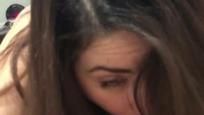 POV Deepthroat to Doggy - 10 Min Face Fucked Nose to Pubes Then Bent Over