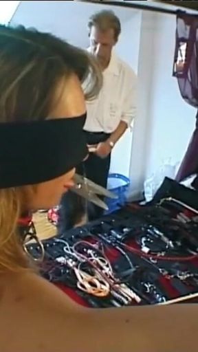 Big boobs humiliating fingering and wax play