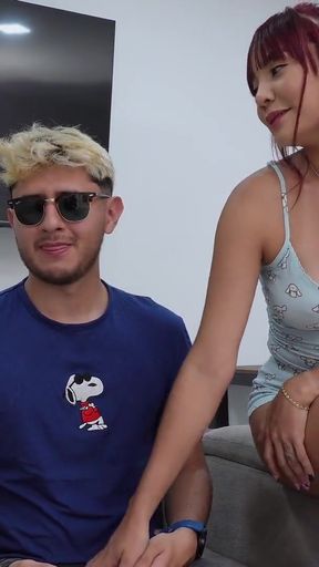 Key moment from "I Unintentionally Fucked My Best Friend's Blind Stepbrother"