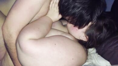 Sexy Moaning and Jiggling Tits During Missionary Sex