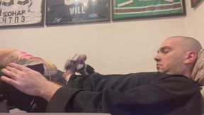 Cum In Soccer Gloves Cleats And Socks