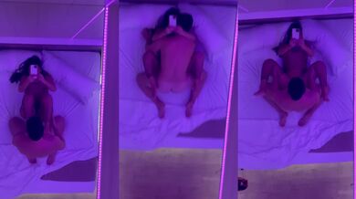 Hard missionary against the ceiling mirror my stepmom broke me