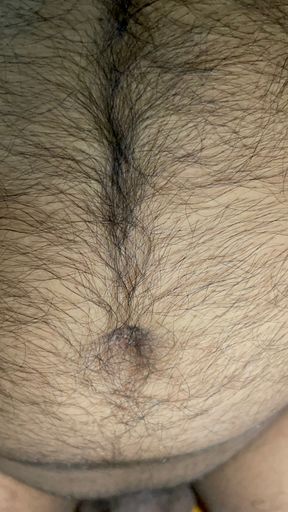 Deshi Cock Playing alone at room