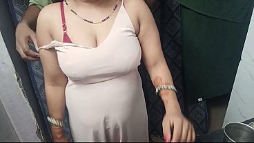 Big Boobs Real Indian MILF Fucking Her Young Stepson