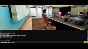 Nicky Shop – 3D Anime Game Porn With IMVU Characters Getting Wild