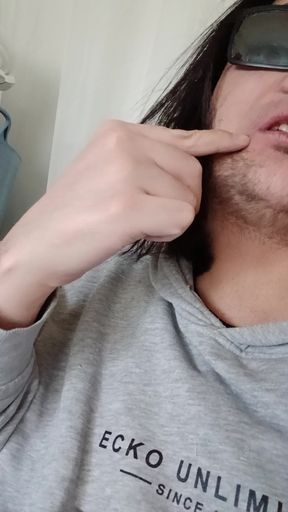 Playing with my penis