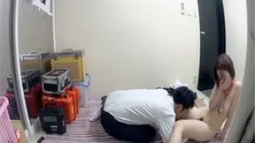 Hot Asian Office Affair – Steamy Quickie Caught On Camera