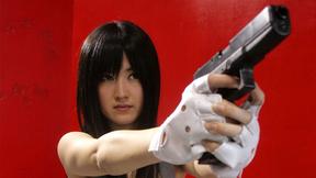 ”Shizuka Minami moans loud in a kinky 3some”