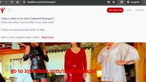 Humiliation And Milking In Mistress April's White Room