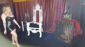 Come Out of the Cage... and Inhale My Foot Sweat!