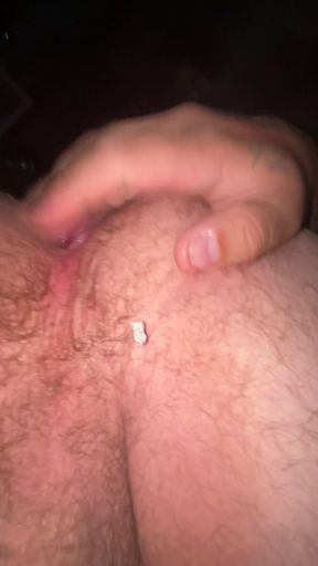 Putting 2 big dildos in my ass ..