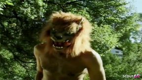 BBC Fucks Big Tit Tranny in Tight Asshole During Interracial Sex