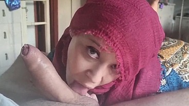 Musulmane sucking and fucking with withe man