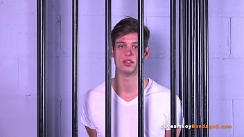 Beautiful Michael DelRay Cums For His Master After Being Dominated - Gay Bondage - DreamBoyBondage.com