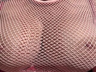 European Stepmom Artemisia Love Showing her big horny boobs outdoor