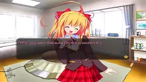 Blonde Bimbo Takes Presidential Power in Hentai Orgy Extravaganza