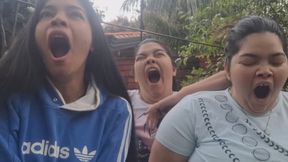 Yawning in three: who opens their mouth the widest
