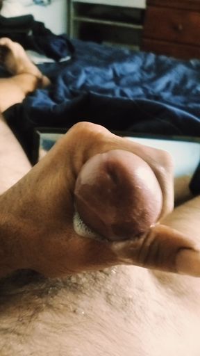 Awesome horny solo jerk off!  While I was thinking about my land lady.