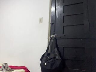 Thick big beautiful woman neighbour changing raiment finds the camera