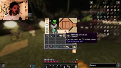 Minecraft gamer gets lost in the forgotten forest gameplay