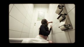 PlayBDSM.vip Gave Me This Challenge. So I Did It in a Public Toilet