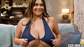 Huge tits MILF lesbian enjoyed hot pussy licking and finger fucking with sexy babe with big ass so lesbians having a rough sex and kissing action