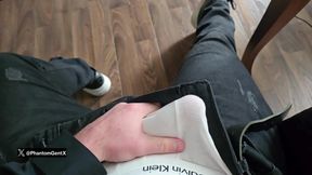 Masked Hunk Phantomgentx Strokes Big Dick with Kinky Dirty Talk